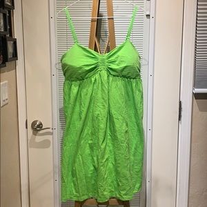 Neon Green Cover Up Dress